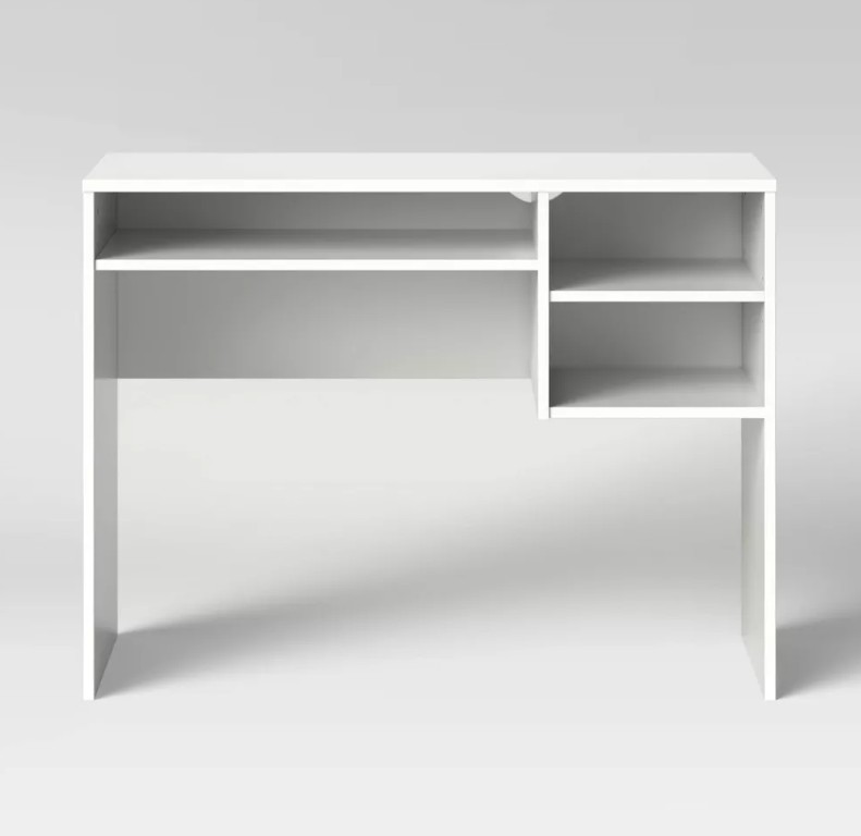 Student Writing Desk with Storage White - Room Essentials