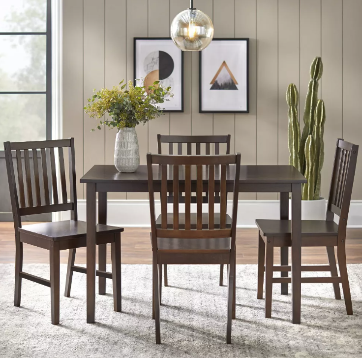 Set of 4 Contemporary Shaker Dining Chairs - Buylateral